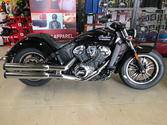 2021 Indian 2021 INDIAN 1100CC SCOUT THUNDER BLACK CRUISER Black