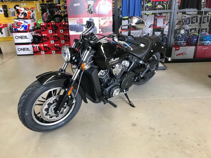2021 Indian 2021 INDIAN 1100CC SCOUT THUNDER BLACK CRUISER Black