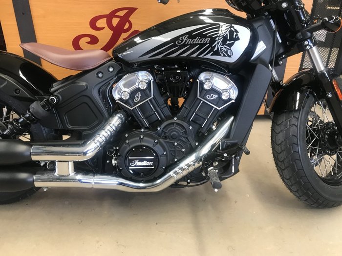 2021 Indian 2021 INDIAN 1100CC SCOUT BOBBER TWENTY THUNDER BL CRUISER Black