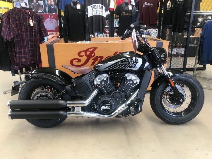2021 Indian 2021 INDIAN 1100CC SCOUT BOBBER TWENTY THUNDER BL CRUISER Black