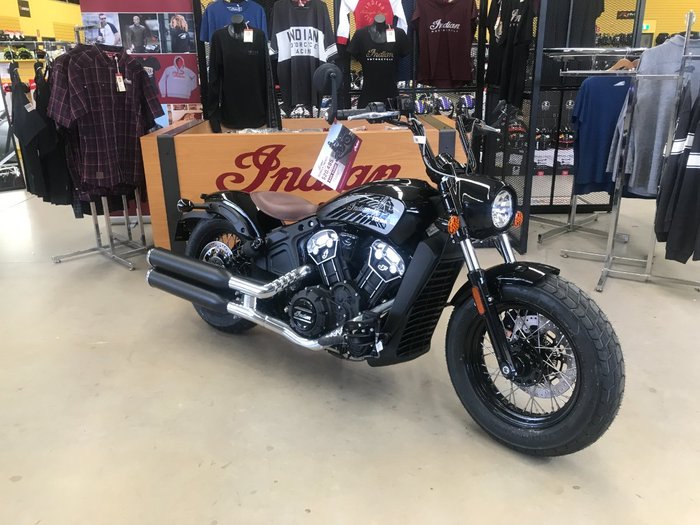 2021 Indian 2021 INDIAN 1100CC SCOUT BOBBER TWENTY THUNDER BL CRUISER Black