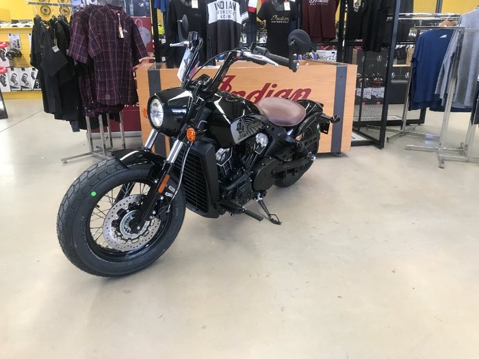 2021 Indian 2021 INDIAN 1100CC SCOUT BOBBER TWENTY THUNDER BL CRUISER Black