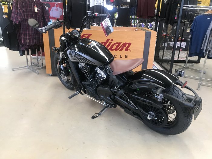 2021 Indian 2021 INDIAN 1100CC SCOUT BOBBER TWENTY THUNDER BL CRUISER Black