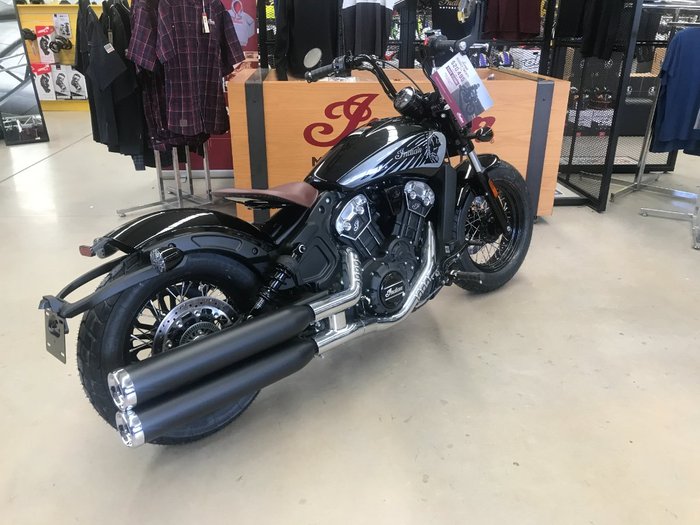 2021 Indian 2021 INDIAN 1100CC SCOUT BOBBER TWENTY THUNDER BL CRUISER Black