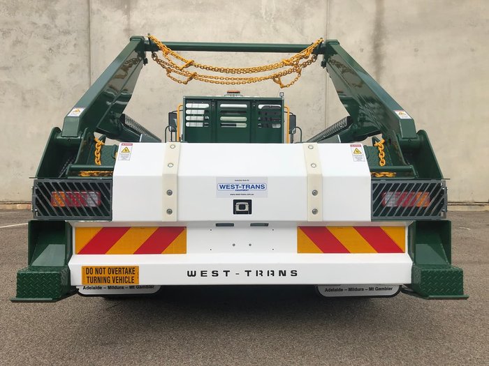 2020 FUSO FIGHTER 1224 LWB - ALLISON AUTO BIN LIFTER IN BUILD White