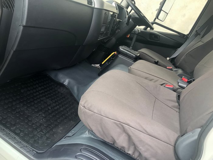 2020 FUSO FIGHTER 1224 LWB - ALLISON AUTO BIN LIFTER IN BUILD White