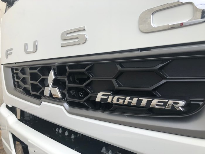 2020 FUSO FIGHTER 1224 LWB - ALLISON AUTO BIN LIFTER IN BUILD White