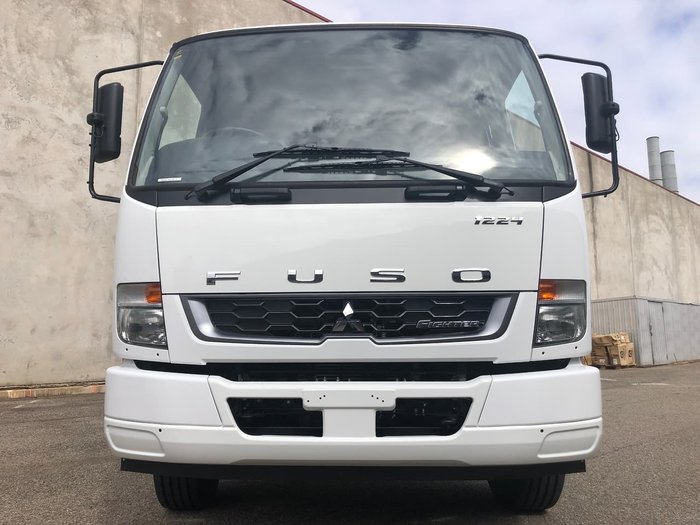 2020 FUSO FIGHTER 1224 LWB - ALLISON AUTO BIN LIFTER IN BUILD White