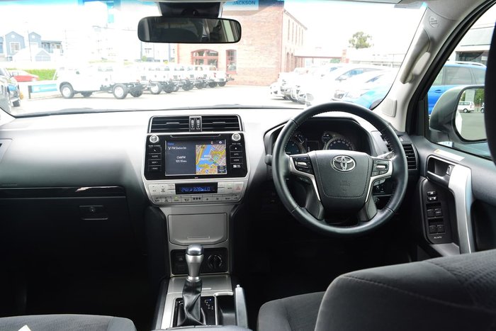 2018 Toyota Landcruiser Prado GXL GDJ150R 4X4 Dual Range White