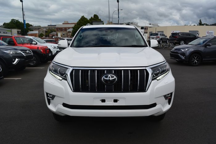 2018 Toyota Landcruiser Prado GXL GDJ150R 4X4 Dual Range White