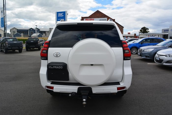 2018 Toyota Landcruiser Prado GXL GDJ150R 4X4 Dual Range White