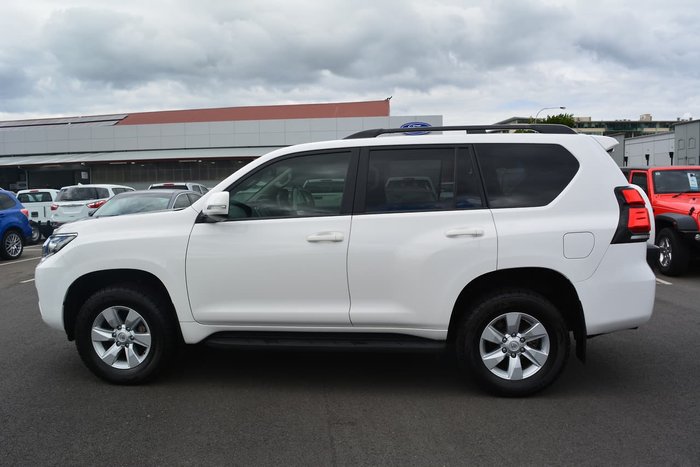 2018 Toyota Landcruiser Prado GXL GDJ150R 4X4 Dual Range White