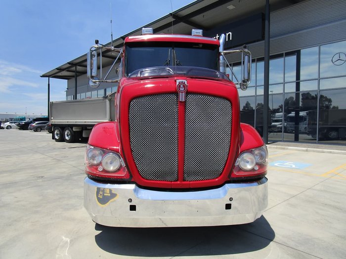 2012 KENWORTH T403 TRUCK & TRAILER COMBO RED