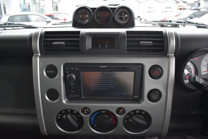 2012 Toyota FJ Cruiser GSJ15R 4X4 Dual Range Grey