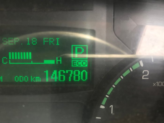 2011 MITSUBISHI FUSO CANTER 815 WHITE