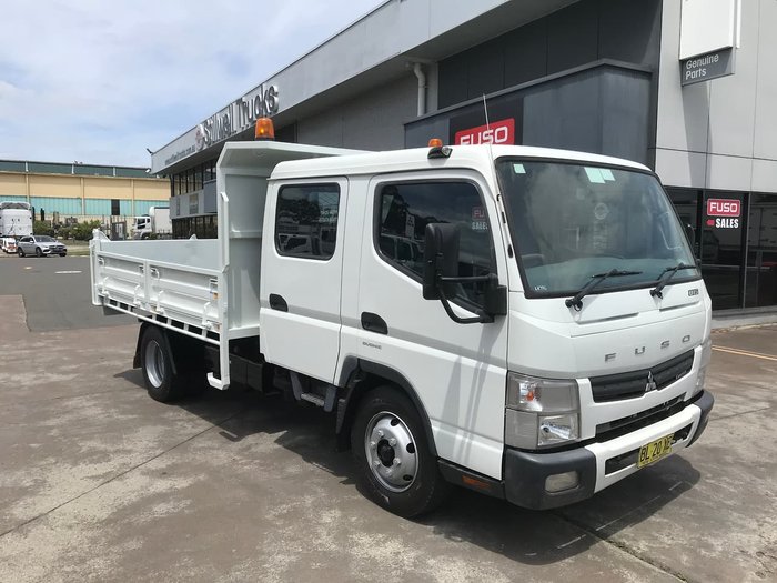 2011 MITSUBISHI FUSO CANTER 815 WHITE