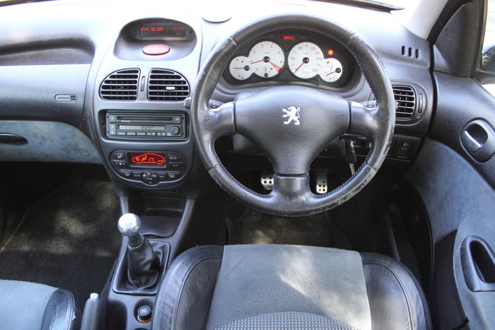 2001 Peugeot 206 GTi T1 MY01 Silver