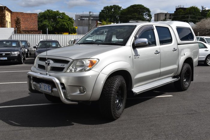 2006 Toyota Hilux SR5 GGN25R MY07 4X4 Silver
