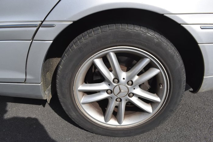 2003 Mercedes-Benz C-Class C180 Kompressor Elegance W203 MY03 Silver