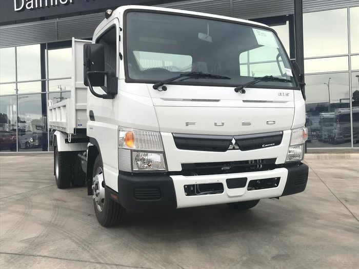 2020 FUSO CANTER 815 WIDE CAB 4X2 TIPPER SWB 6SP A/T WHITE