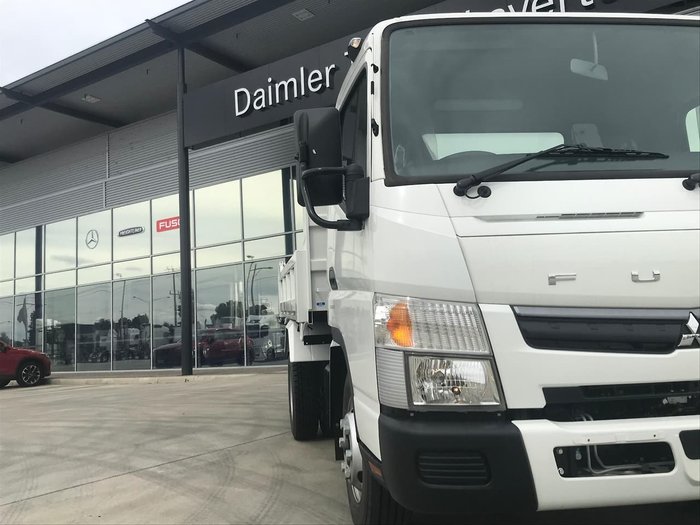 2020 FUSO CANTER 815 WIDE CAB 4X2 TIPPER SWB 6SP A/T WHITE