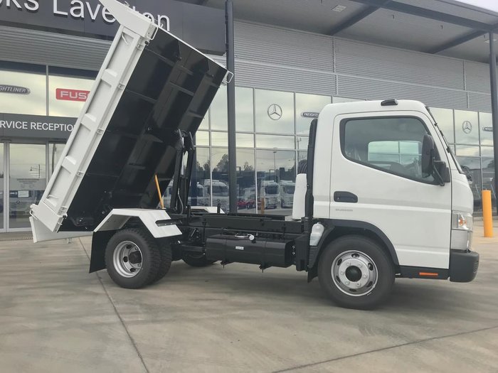 2020 FUSO CANTER 815 WIDE CAB 4X2 TIPPER SWB 6SP A/T WHITE