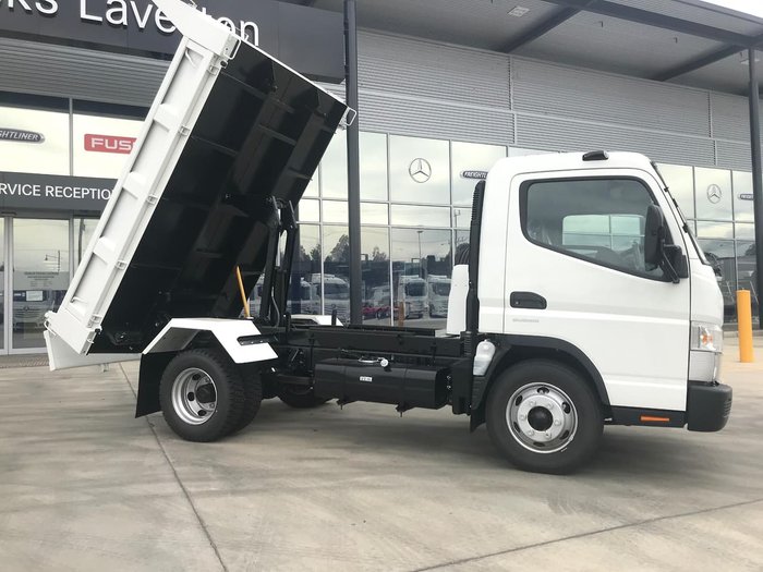 2020 FUSO CANTER 815 WIDE CAB 4X2 TIPPER SWB 6SP A/T WHITE