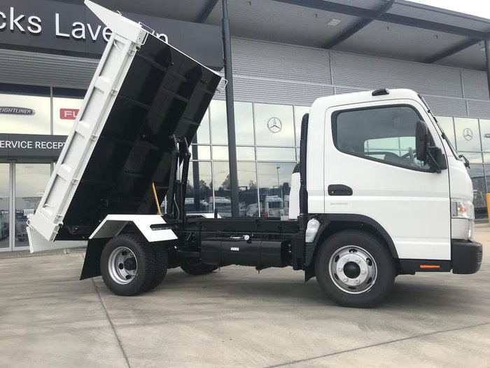 2020 FUSO CANTER 815 WIDE CAB 4X2 TIPPER SWB 6SP A/T WHITE