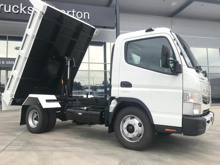 2020 FUSO CANTER 815 WIDE CAB 4X2 TIPPER SWB 6SP A/T WHITE