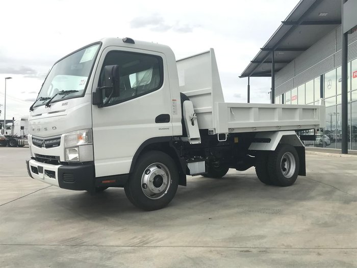 2020 FUSO CANTER 815 WIDE CAB 4X2 TIPPER SWB 6SP A/T WHITE
