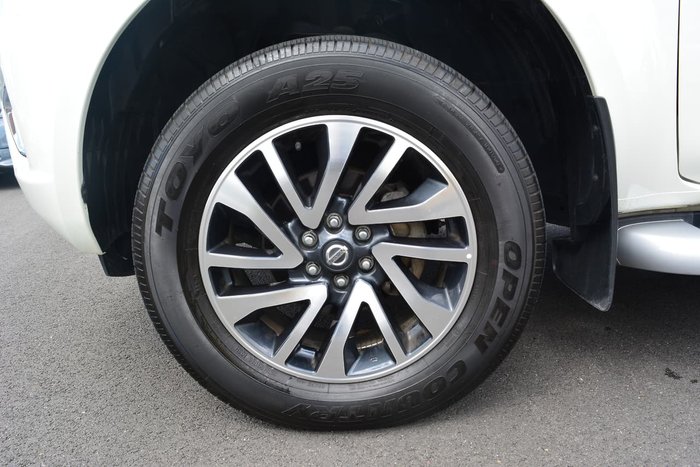 2018 Nissan Navara ST-X D23 Series 3 4X4 Dual Range White