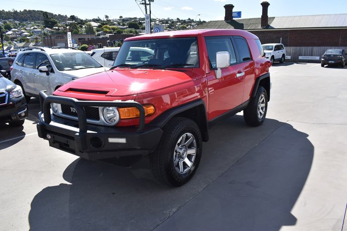 2015 Toyota FJ Cruiser GSJ15R MY14 4X4 Dual Range Red
