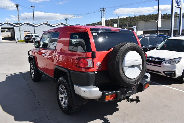 2015 Toyota FJ Cruiser GSJ15R MY14 4X4 Dual Range Red