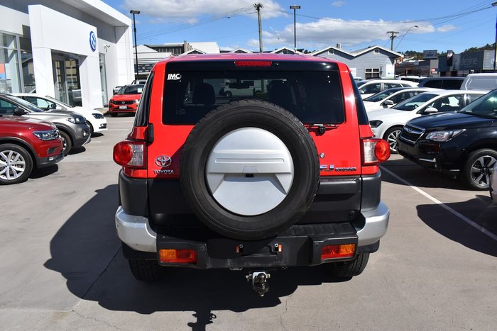 2015 Toyota FJ Cruiser GSJ15R MY14 4X4 Dual Range Red