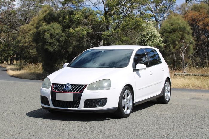2008 Volkswagen Golf GTI V MY08 White