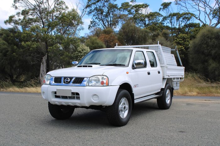 2009 Nissan Navara ST-R D22 MY09 4X4 White