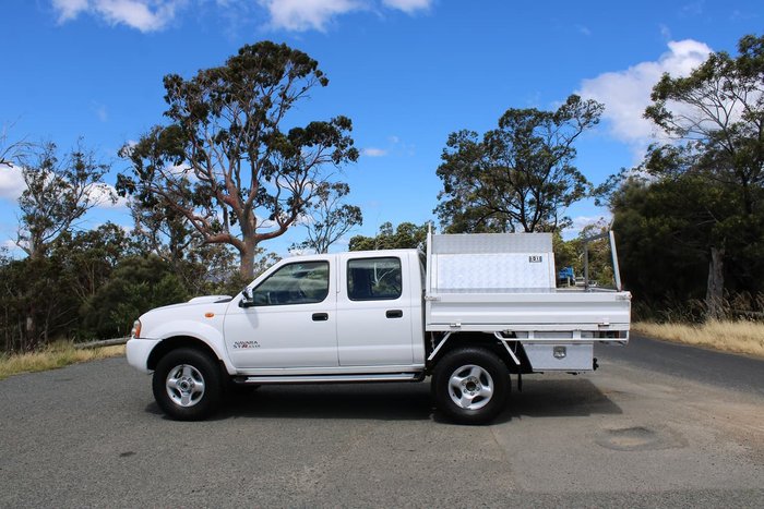 2009 Nissan Navara ST-R D22 MY09 4X4 White