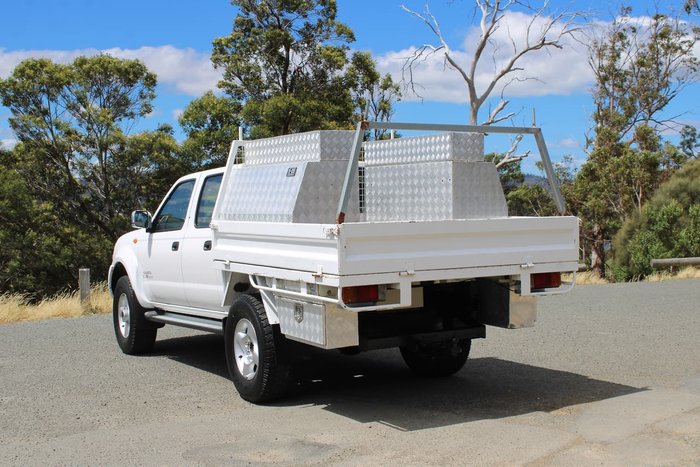 2009 Nissan Navara ST-R D22 MY09 4X4 White