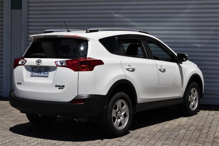 2014 Toyota RAV4 GX ASA44R MY14 4X4 On Demand White