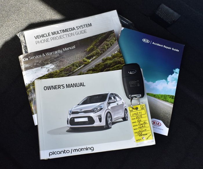 2018 Kia Picanto S JA MY19 Silver