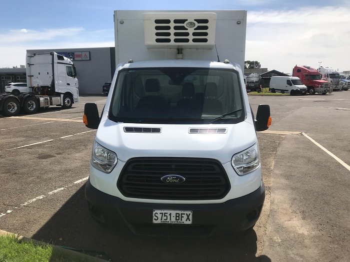 2014 FORD TRANSIT CAB CHASSIS White