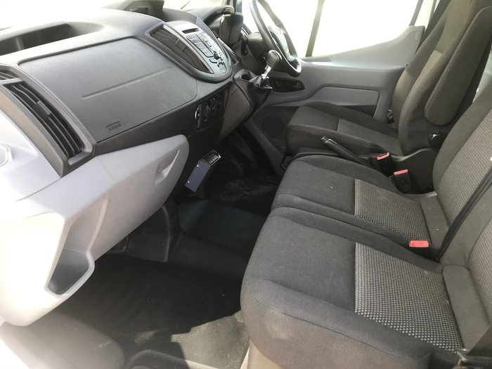 2014 FORD TRANSIT CAB CHASSIS White