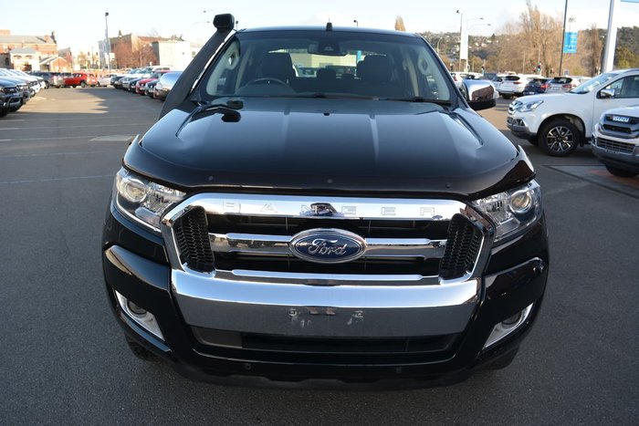2017 Ford Ranger XLT PX MkII 4X4 Dual Range Black