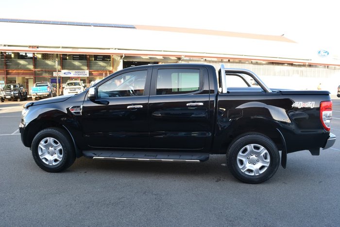 2017 Ford Ranger XLT PX MkII 4X4 Dual Range Black