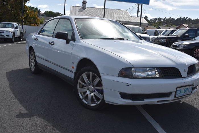 2002 Mitsubishi Magna Executive TJ MY02 White