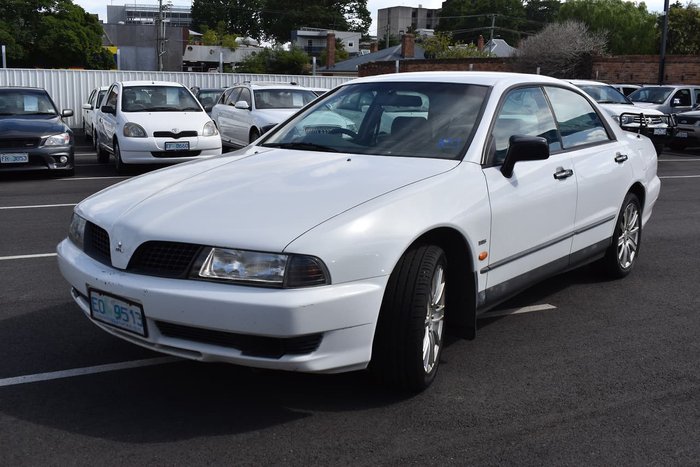 2002 Mitsubishi Magna Executive TJ MY02 White