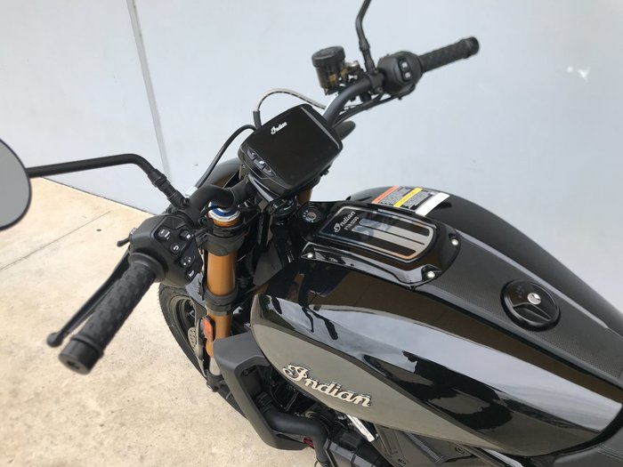 2019 Indian 2019 INDIAN 1200CC FTR S TITANIUM METALLIC/THUNDER BLACK ROAD Black