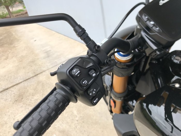 2019 Indian 2019 INDIAN 1200CC FTR S TITANIUM METALLIC/THUNDER BLACK ROAD Black