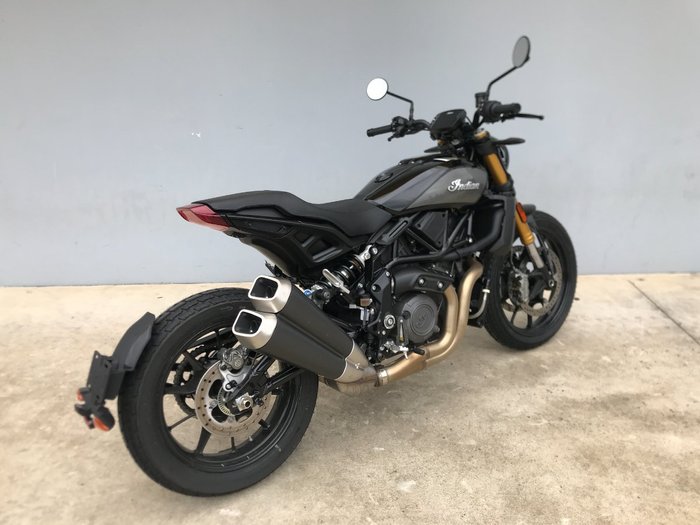 2019 Indian 2019 INDIAN 1200CC FTR S TITANIUM METALLIC/THUNDER BLACK ROAD Black