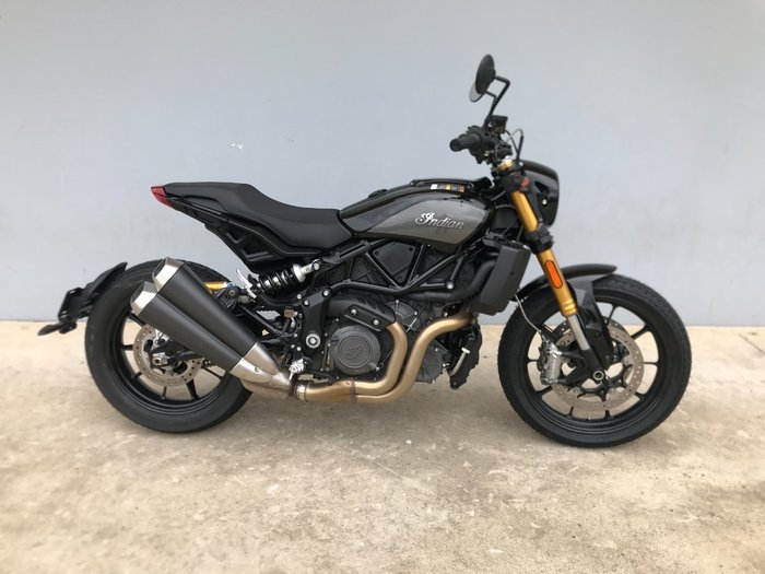 2019 Indian 2019 INDIAN 1200CC FTR S TITANIUM METALLIC/THUNDER BLACK ROAD Black